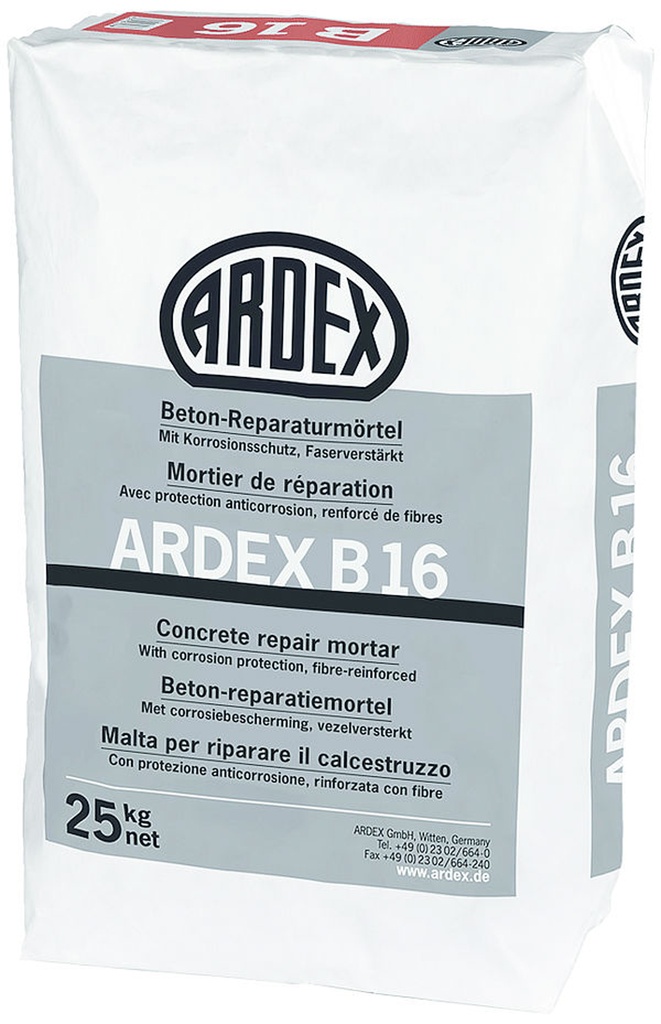 ARDEX B16 MORTIER DE REPARATION DU BETON