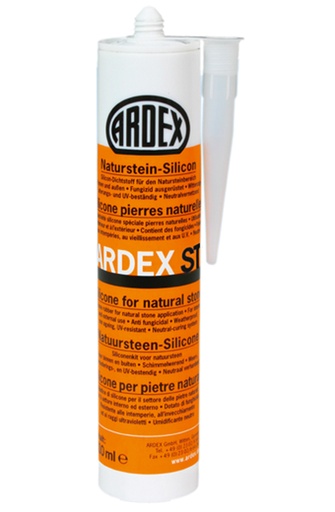 [M910068] ARDEX ST SILICONE POUR PIERRES NATURELLES ANTHRACITE